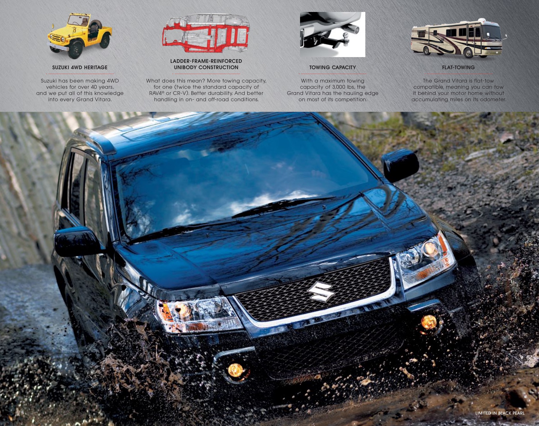 2012 Suzuki Grand Vitara Brochure Page 3